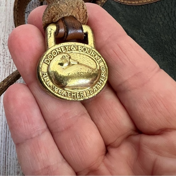 Dooney & Bourke Leather Pebbled Purse Bag - Picture 7 of 10